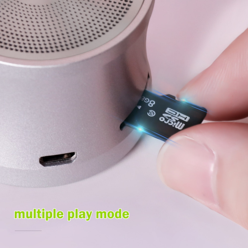 EWA A109Mini 無線藍牙音箱大聲音和低音適用於手機 筆記本電腦 平板電腦支持 MicroSD 卡便攜式揚聲器 5.0