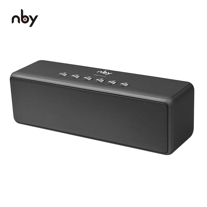 NBY 5510 藍牙音箱便攜式超重低音無線音箱音響系統 3D 立體聲音樂環繞聲支持 TF 調頻收音機