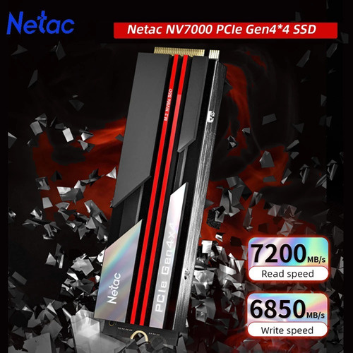 Netac NV7000 PCIe 4 x4 M.2 2280 NVMe 3D NAND SSD [2TB]