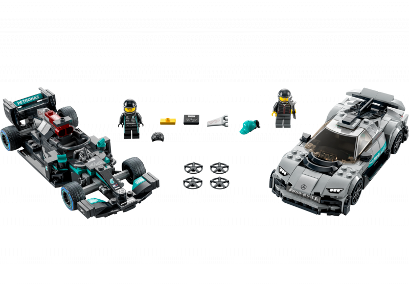 LEGO 76908 林寶堅尼 + LEGO 76909 Mercedes-AMG F1 W12 E Performance & Mercedes-AMG Project One (Speed Champions)
