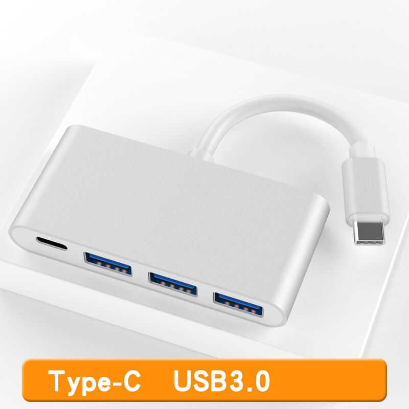 C 型轉 HDMI 兼容 USB C USB 3.0 VGA RJ45 適配器集線器轉換器適用於 Macbook HP 三星華為小米手機到電視