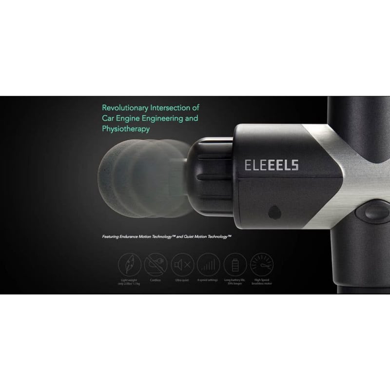 ELEEELS 深層肌肉按摩槍 Massage Device X1T 【現凡購買即送 ILOJE 韓國製70%酒精免洗搓手液】