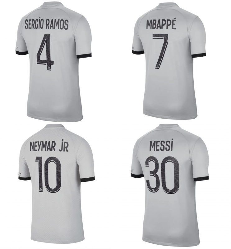 Nike PSG 巴黎聖日門 2022-23 作客球迷版球衣 (附字章選項)