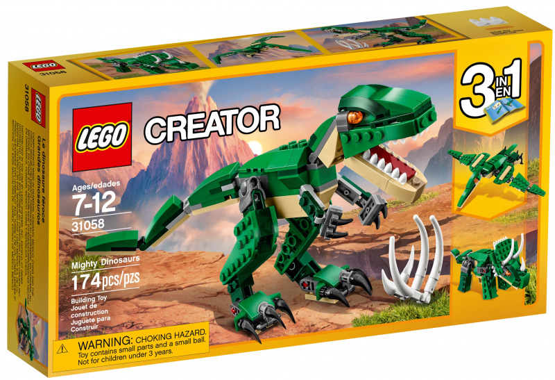 LEGO 31058 威武巨型的恐龍 + LEGO  31117 Space Shuttle Adventure