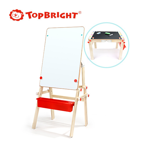 Top Bright - 2合1 活動畫架及兒童工作枱