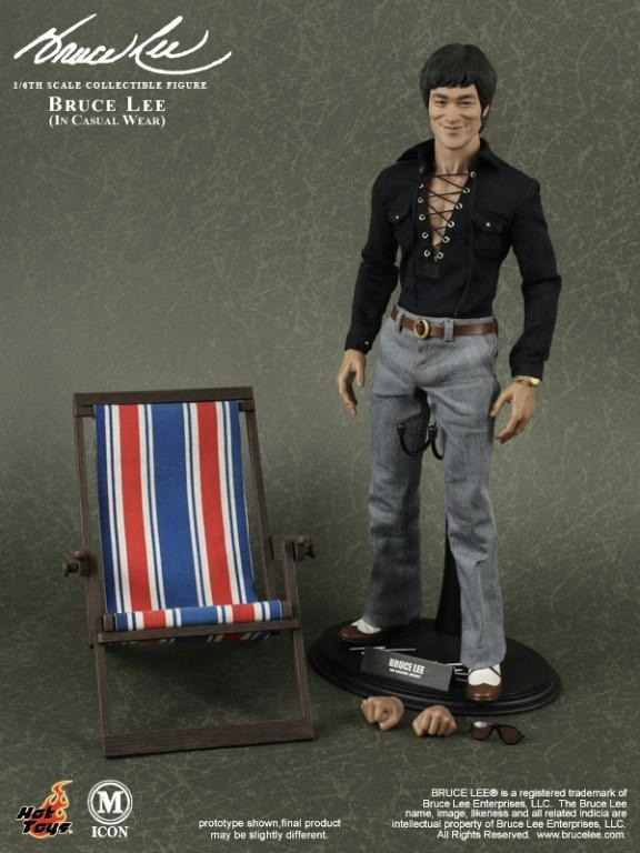 Hottoys MIS12  M Icon – Bruce Lee (In Casual Wear)