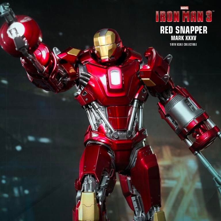 PPS 002 Iron Man 3 - 1/6th scale Power Pose Red Snapper Collectible Figure
