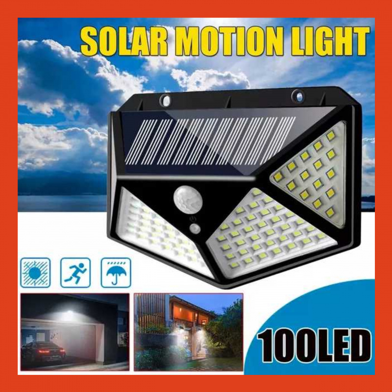 太陽能戶外感應燈100Led
