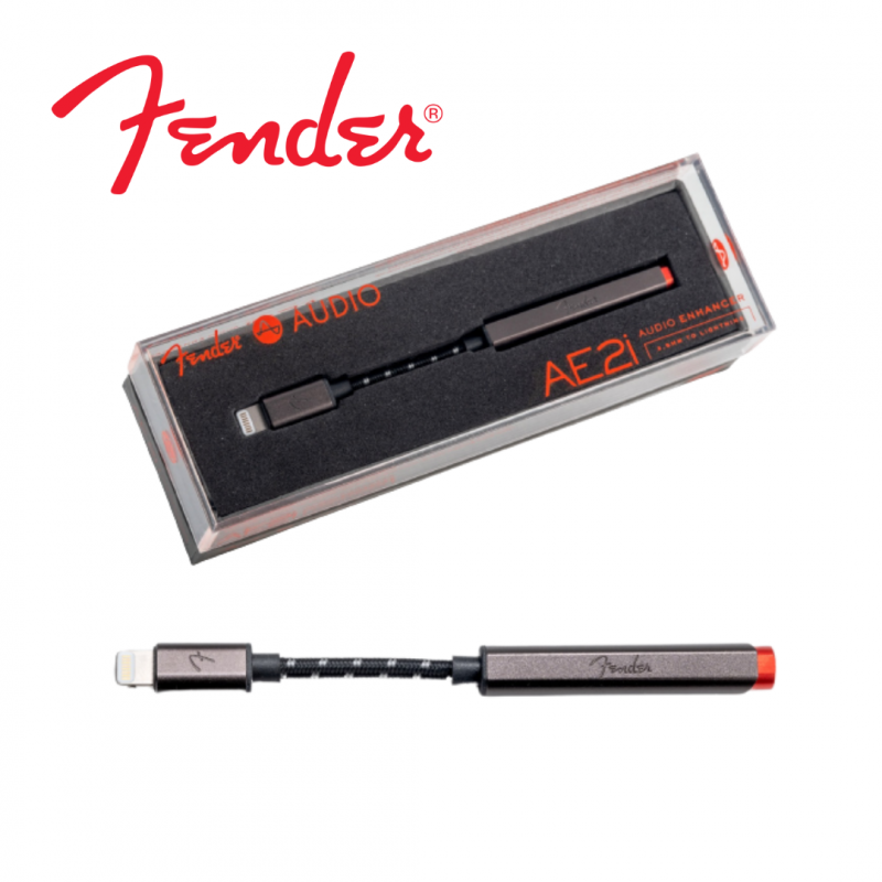 美國 Fender AE2i – Apple Lightning 解碼耳擴短線