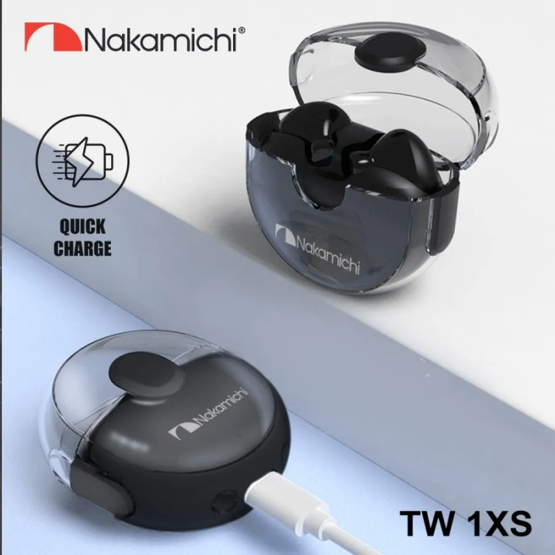 Nakamichi True Wireless Earbuds Bluetooth Earphone 真無線耳機 TWS1XS