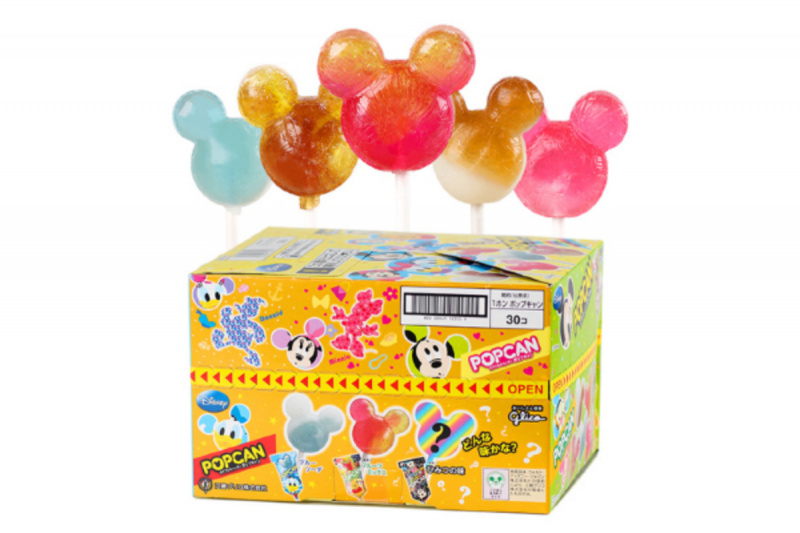 日版 固力果 Glico 迪士尼《米奇造型 波板珠糖》(A款 生果及汽水味) 1盒30支【市集世界 - 日本市集】