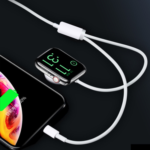 智能二合一充電器無線 QI 快速充電線適用於 Apple Watch Series SE 6 5 4 3 2 1 & All IPhone &All iPad Series