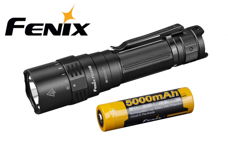 {MPower} Fenix PD40R V2.0 USB 充電 3000 流明 LED Flashlight 電筒 (跟原廠充電池) - 原裝行貨