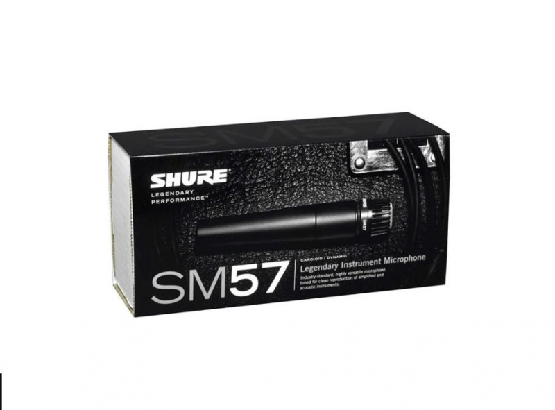SHURE 行貨 Sm57-lc-x 心形動圈傳奇樂器麥克風 (無電纜)