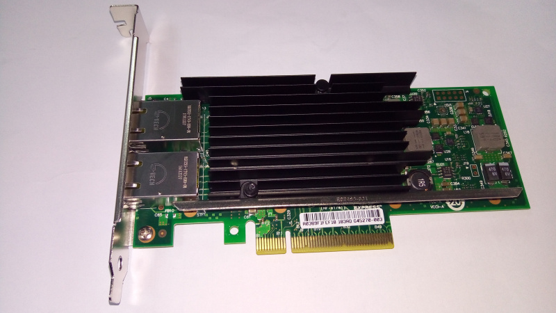 Intel Based PCIe Network Adapter - Intel X540AT4 Chipset; RJ45; 10Gb Transfer Rate x 1; PCIe 2.0 x8 (4 ports) LREC9804BT
