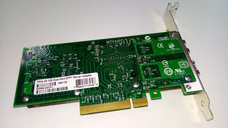 Intel Based PCIe Network Adapter - Intel X540AT Chipset; RJ45; 10Gb Transfer Rate x 1; PCIe 2.0 x8 (1 port) LREC9801BT