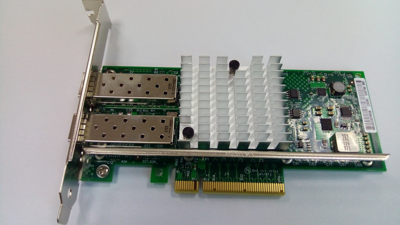 Intel Based PCIe Network Adapter - Intel JL82599EN Chipset; SFP+; 10Gb Transfer Rate x 1; PCIe 2.0 x8 (1 port) LREC9801BF-SFP+