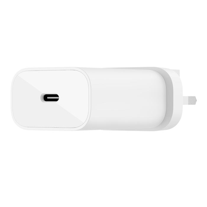 Belkin BOOST↑CHARGE USB-C PD 3.0 PPS 家用式充電器 25W WCA004myWH