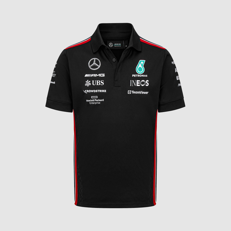 F1 Mercedes Benz 平治車隊 2023 Team Polo - Black