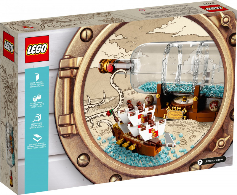 LEGO 92177 Ship in a Bottle 瓶中船 21313 Re-release (Ideas)