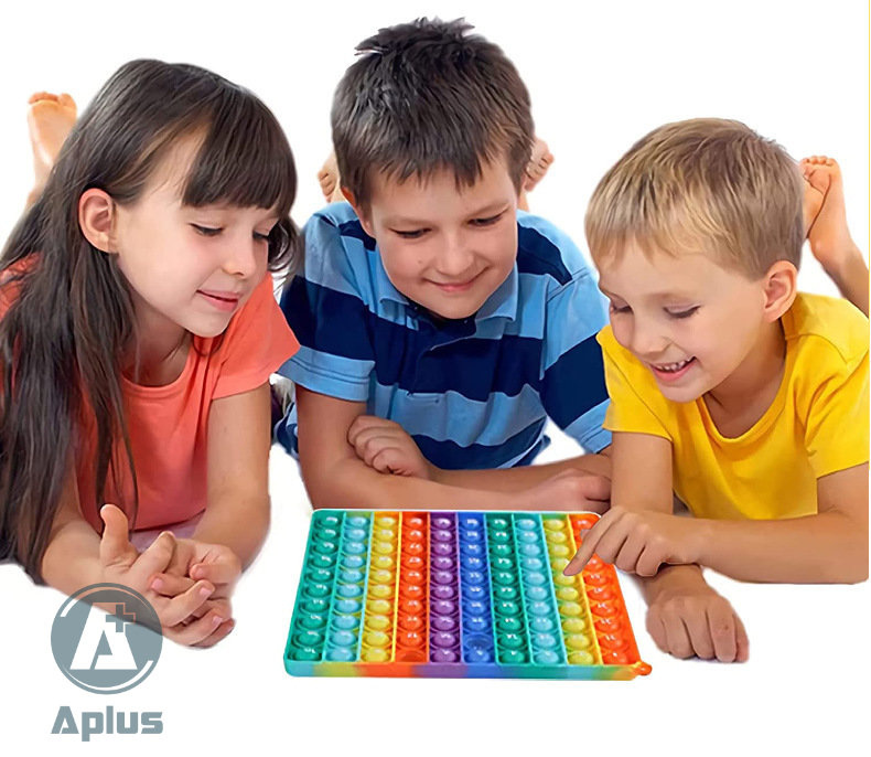 APLUS - 加數表Pop it Bubble玩具 矽膠兒童成人減壓POP 兒童訓練ADD ADHD AUTISM活動教學用品
