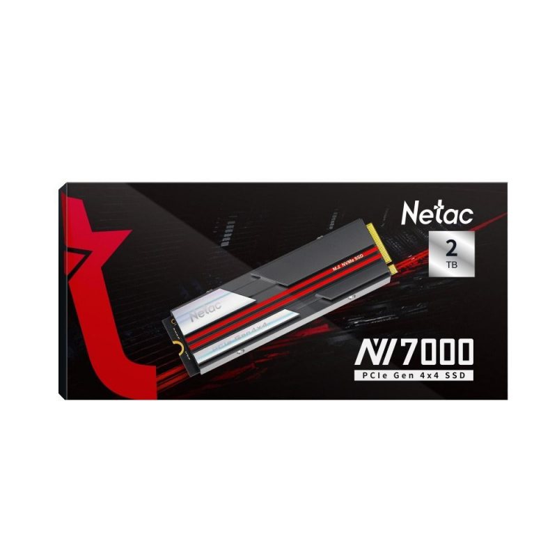 Netac NV7000 PCIe Gen4x4 M.2 2280 SSD 固態硬碟 [3容量]