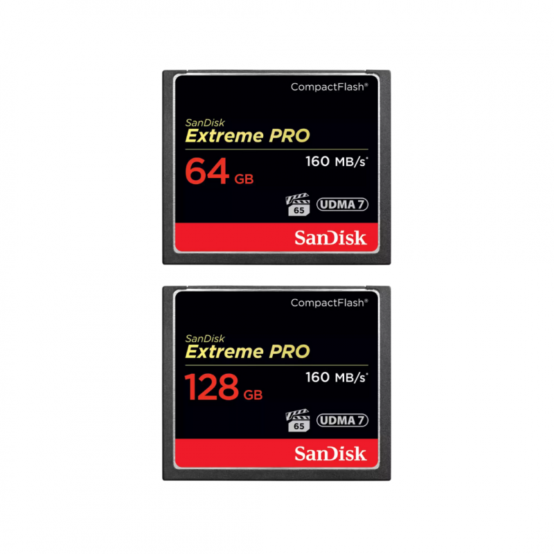 SanDisk Extreme PRO CompactFlash 記憶卡 [2容量]