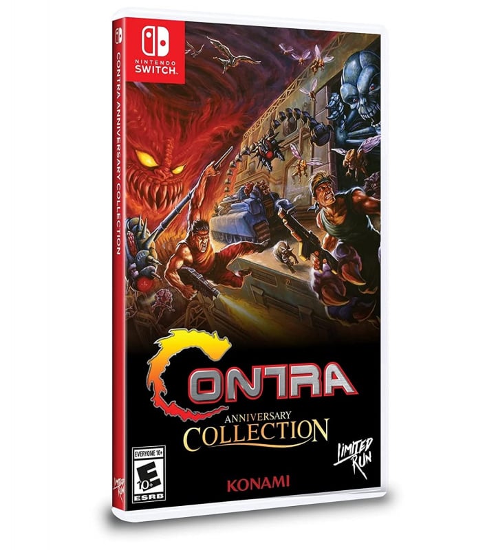 Switch 魂斗羅周年紀念合集Contra Anniversary Collection [英文版