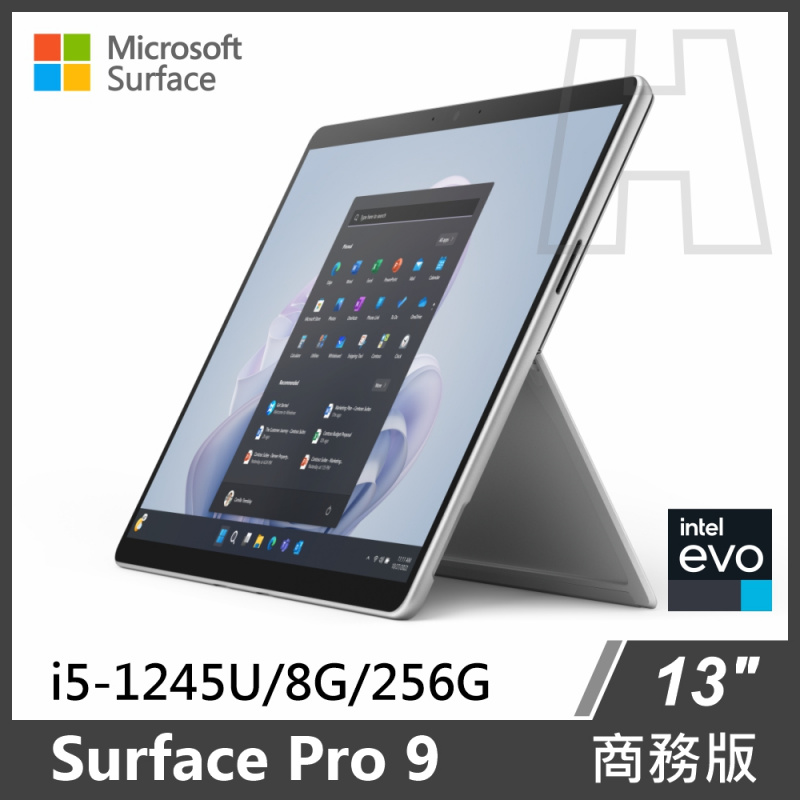 Microsoft® Surface Pro9  i5/8/256 W11P