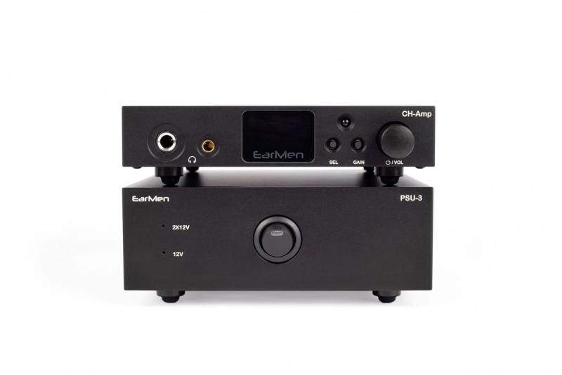 EarMen CH-Amp 桌面全平衡耳擴 + PSU-3 超低噪音線性電源