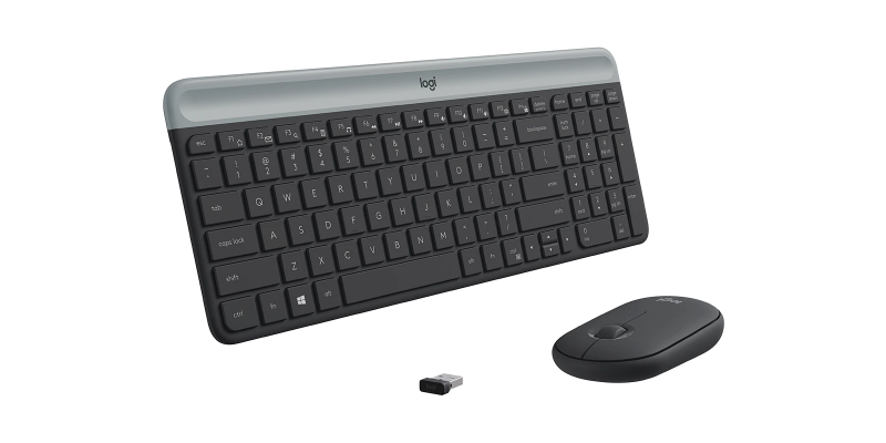 Logitech Slim 無線鍵盤與滑鼠組合 MK470