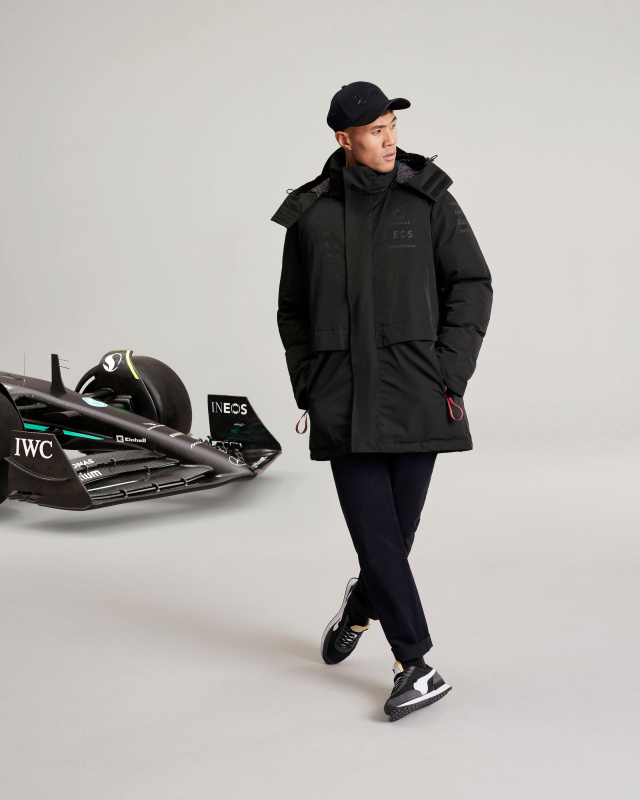 F1 Mercedes Benz 平治車隊 2023 Team Winter Jacket