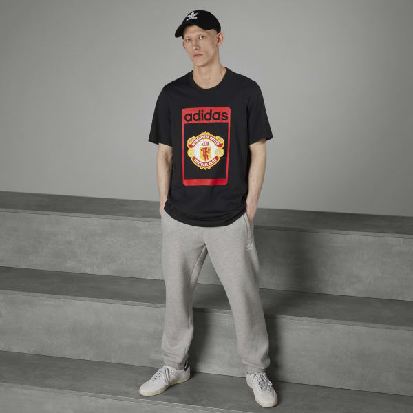 Adidas Originals 曼聯黑色OG Graphic T-Shirt