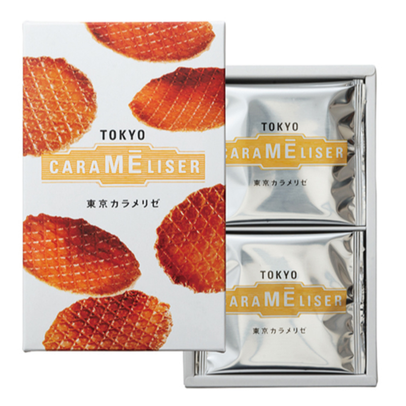 日本Tokyo Carameliser 東京焦糖 金獎大師 薄脆法蘭酥餅禮盒 (1盒12件)【市集世界 - 日本市集】