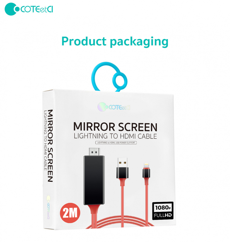 Price網購 Coteci iPhone HDMI Cable