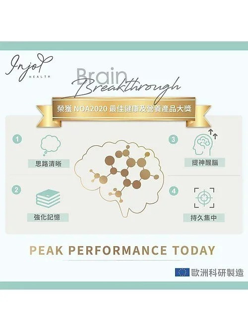 INJOY Health - 突破表現 不再平凡 Brain Breakthrough (10片)