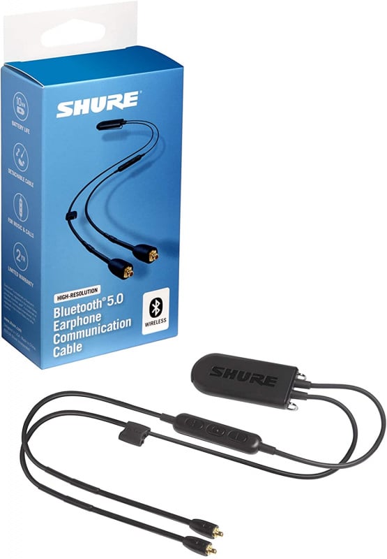Shure RMCE-BT2 高分辨率藍牙5.0 轉接耳機線