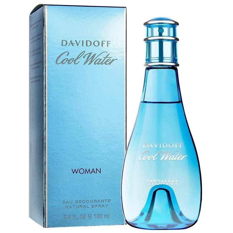 DAVIDOFF Cool Water Woman Deodorant 100mL PERFUME STATION