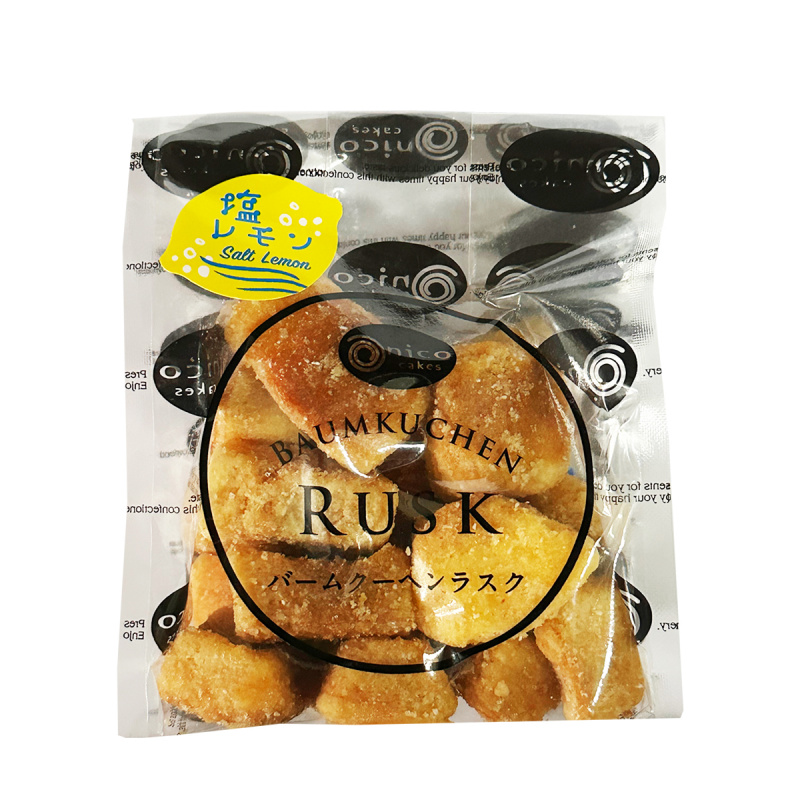 日本 小向製菓 Kuchen Rusk 檸檬鹽香酥 一口年輪脆脆酥 110g【市集世界 - 日本市集】