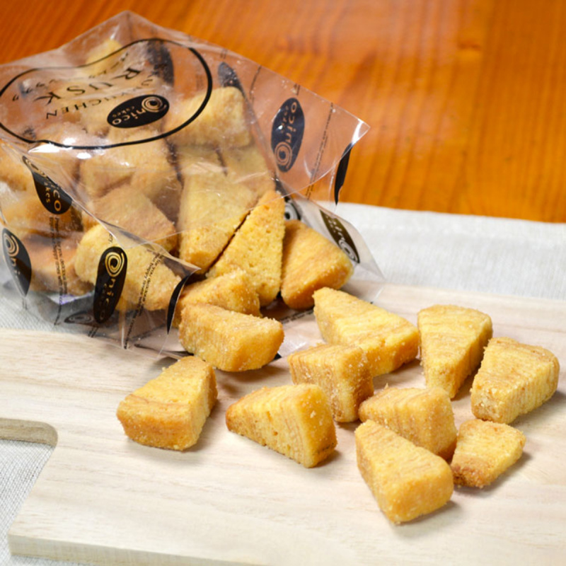 日本 小向製菓 Kuchen Rusk 原味香脆 一口年輪脆脆酥 110g【市集世界 - 日本市集】