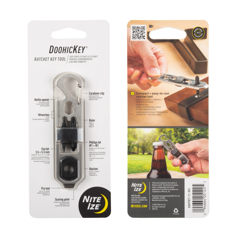 Nite Ize DoohicKey Ratchet Key Tool 棘輪鑰匙工具