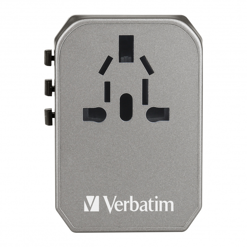 Verbatim 5 Ports 33.5W QC3.0 & PD旅行充電器