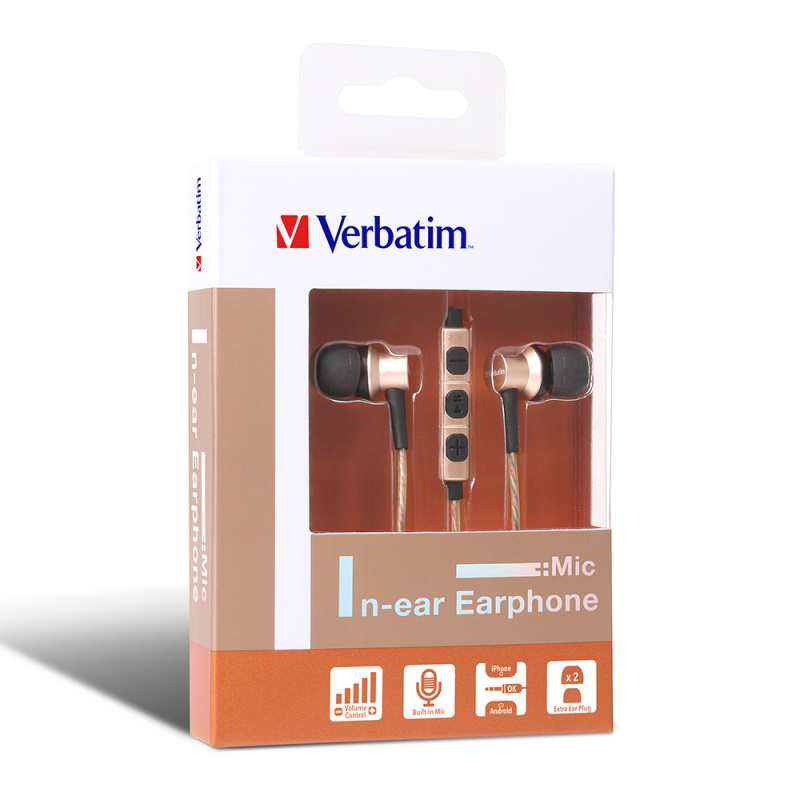 Verbatim Metallic 入耳式耳機