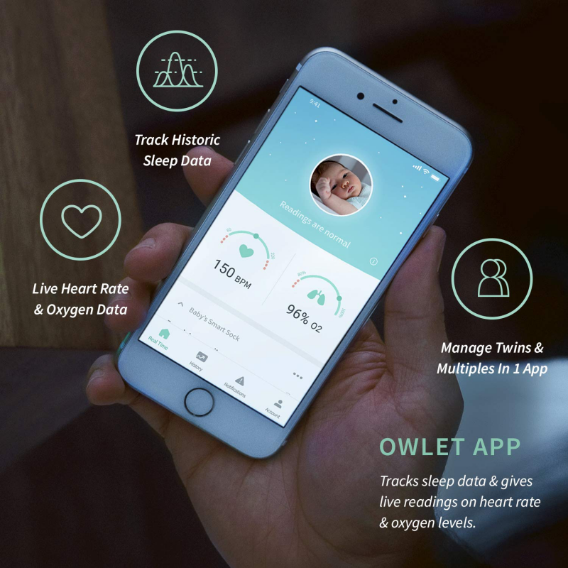 Owlet Smart Sock Baby Monitor