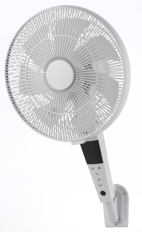 日系 12”遙控香薰 (2合1:座地/掛牆) 直流風扇 (象牙白色) - CH Shop