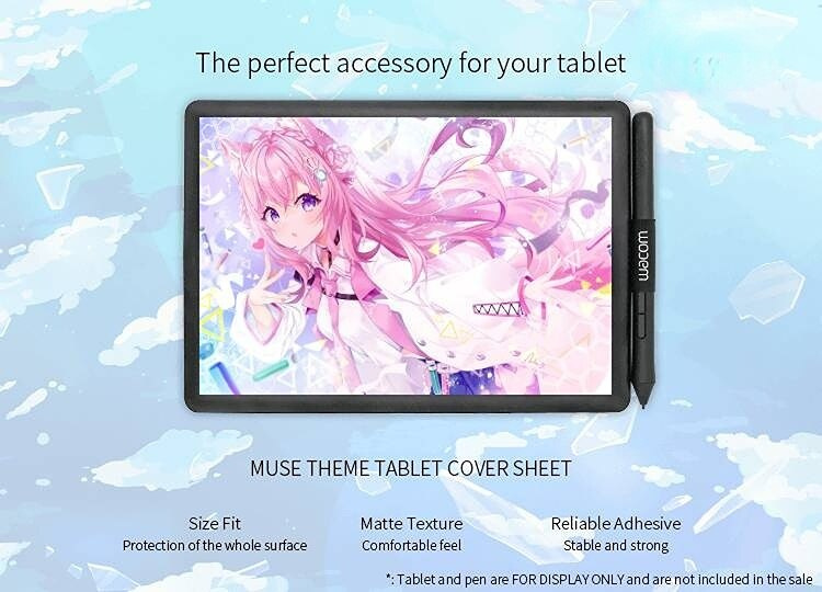 Hololive Vtuber DIY Theme OSU Tablet Cover Sheet Protective Film For
