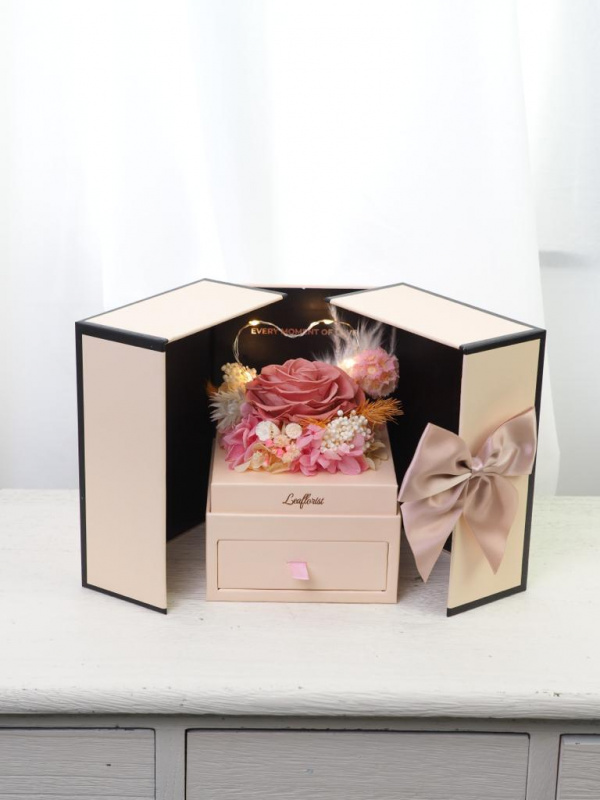 Leaflorist 日本永生花飾物盒 [5色]【母親節激賞】