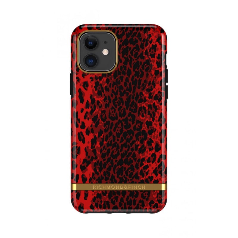 Richmond & Finch - iPhone 11 Case 手機保護殼  RED LEOPARD ( IP-616 )