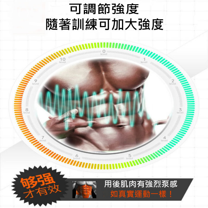 EMS 智能腹肌健身儀 (懶人健身收腹必備) sixpad 高級版 8塊增強版本