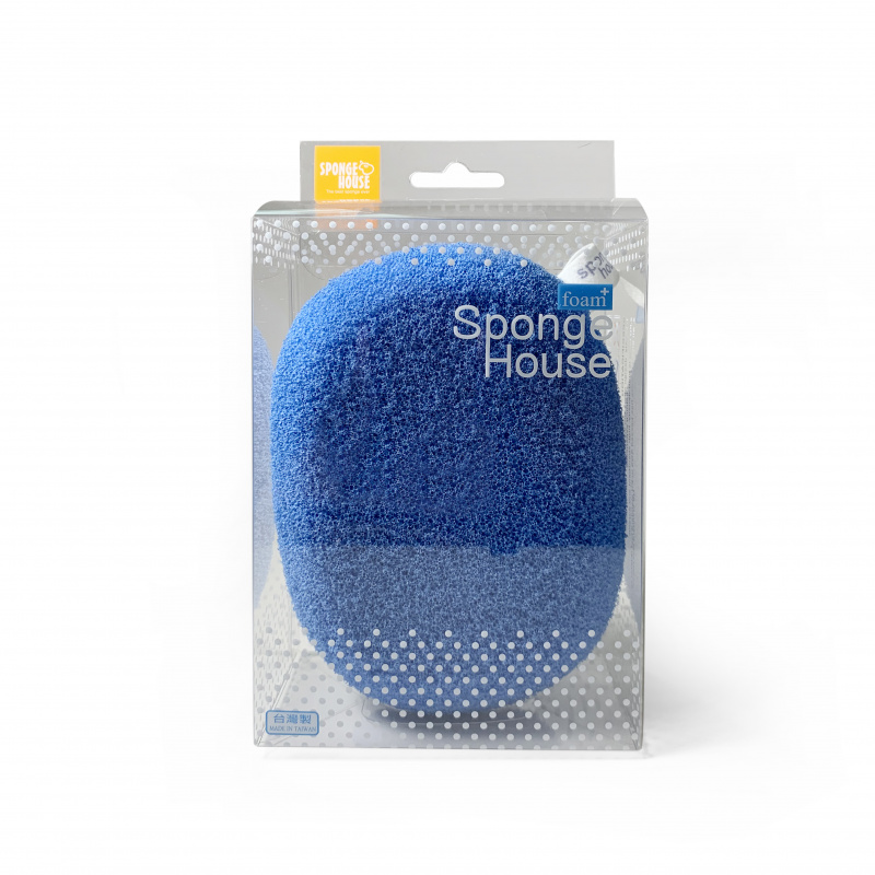 Sponge House 海綿工坊 硬式美膚沐浴海綿 去角質海綿 台灣製造  *香港現貨